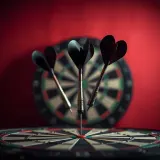 Three Darts Landing Thuds sound effect artwork