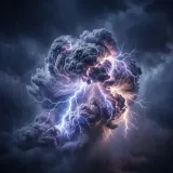 Series of Storm Thunder Claps sound effect artwork