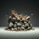 Heavy Rock Debris Crashing and Settling sound effect artwork
