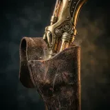 Gun Drawn from Leather Holster sound effect artwork