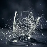 Single Glass Smash with Tinkling Shards sound effect artwork