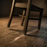 Wooden Chair Scrape on Floor sound effect artwork