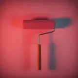 Paint Roller Wall Strokes sound effect artwork