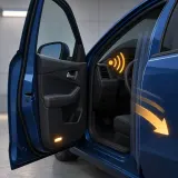 Vehicle Door Opens and Shuts with Warning Beep sound effect artwork