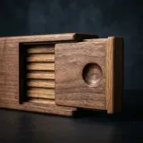 Wooden Menu Slide Close Clunk sound effect artwork