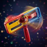 Plastic Party Noisemaker Ratchet Spins sound effect artwork