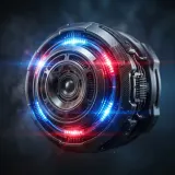 Futuristic Police Siren Wail sound effect artwork