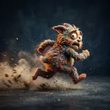 Cartoon Character Zooming Away sound effect artwork