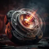 Distorted Cinematic Impact with Echo sound effect artwork