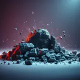Explosive Hollow Impact with Rock Debris sound effect artwork