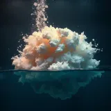 Muffled Underwater Explosion with Rising Bubbles sound effect artwork