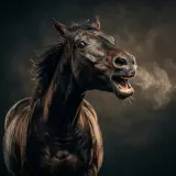 Frightened Horse Whinny and Snort sound effect artwork