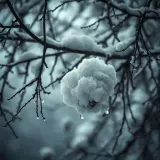 Crisp Snow Falling Through Tree Branches sound effect artwork