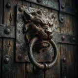 Ominous Castle Door Knock sound effect artwork