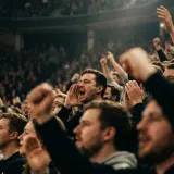 Indoor Crowd Chanting and Cheering sound effect artwork