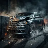 Car Crash with Skid and Glass Shatter sound effect artwork