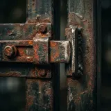 Squeaky Metal Fence Gate Clank sound effect artwork