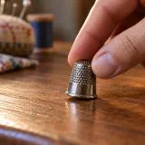 Sewing Thimble Table Tap