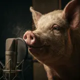 Close Up Pig Grunts and Snorts sound effect artwork