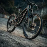 Mountain Bike Downhill Ride on Concrete sound effect artwork