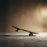 Skateboard Ollie Jumps and Lands on Cement sound effect artwork