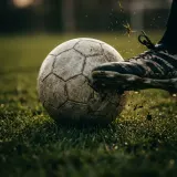 Soccer Ball Dribble on Grass sound effect artwork