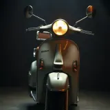 Vintage Moped Puttering and Honking sound effect artwork
