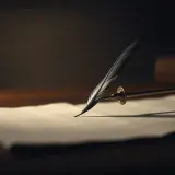 Quill Scratching on Parchment sound effect artwork