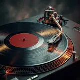 Turntable Brake Slowdown sound effect artwork