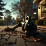 Leaf Blower Sweeping Driveway sound effect artwork