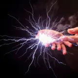 Synthetic Electrical Energy Spell Blast sound effect artwork