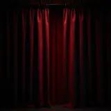 Heavy Theater Curtain Pulled on Squeaky Track sound effect artwork