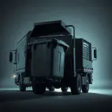 Garbage Truck Lifting Bin sound effect artwork