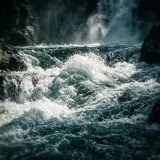 Roaring Whitewater River Rapids sound effect artwork