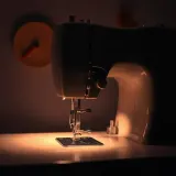Electric Sewing Machine Motor Running sound effect artwork