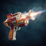 Retro Toy Laser Blaster sound effect artwork