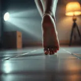 Bare Feet Slapping Tile sound effect artwork
