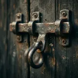 Iron Door Latch Jiggle sound effect artwork