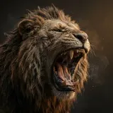 Slowed Lion Monster Growl sound effect artwork