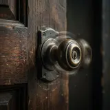 Violent Locked Door Knob Rattling sound effect artwork