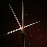 Triple Sword Slashing Whoosh sound effect artwork