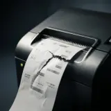 Receipt Printer Printing and Tearing sound effect artwork