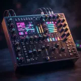 Glitchy Digital Stutter Riser sound effect artwork