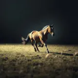 Horse Galloping Past on Soft Grass sound effect artwork