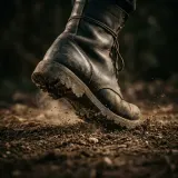 Heavy Boot Landing on Dirt sound effect artwork