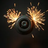 Sharp Synthesized Mechanical Clunk sound effect artwork