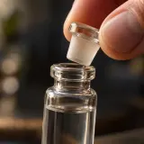 Single Glass Vial Stopper Pop
