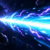 Stylized thumbnail for Sci-Fi Energy Beam Pass By