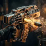 Machine Pistol Shots and Handling sound effect artwork