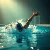 Swimming Laps and Kicks sound effect artwork